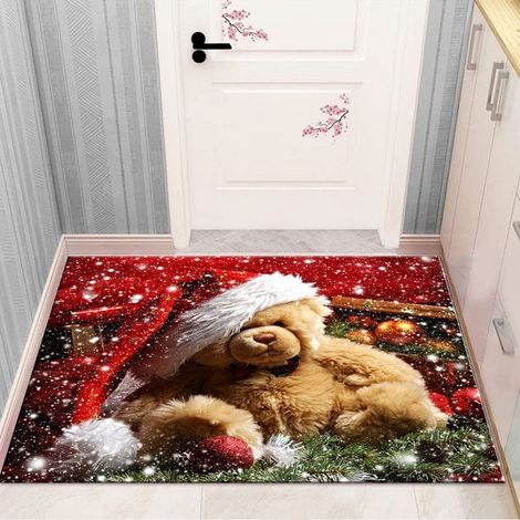 Chaussette De Noël - Tricotée En Acrylique - Motif Lettre Personnalisable - Décoration Arbre De Noël Et Cheminée - 1 Pièce (1/5)