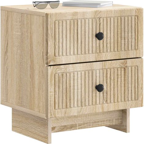 Maison Exclusive - Nachttisch Sonoma-Eiche 43 x 34,5 x 47,5 cm Ho