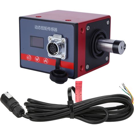 Capteur de couple dynamique DYN-200 (20 N.m), vitesse rotative moteur, afficheur OLED, mesure précise, instrument de test industriel, capteur de rotation. (1/5)