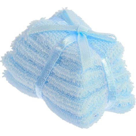 1 sachet de mini serviettes de bain, serviettes de toilette miniatures, accessoires pour maison de poupée, décorations miniatures (1/5)