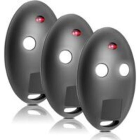 Mando a distancia para puertas MITTO2 - Mitto2 M, 2 canales, 433 MHz, código variable, juego de 3 piezas para puertas automáticas, mando a distancia compatible con garajes y puertas. (1/5)