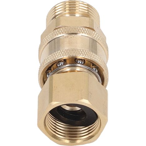 Adaptateur Haute Pression M22x1.5mm 5000PSI, Raccord Mâle-Femelle pour Nettoyeur Industriel (1/5)