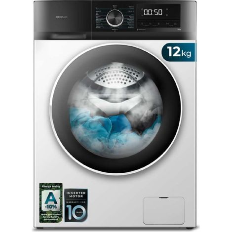 Cecotec Lavadora de carga frontal Bolero DressCode 12500 Inverter (1/5)