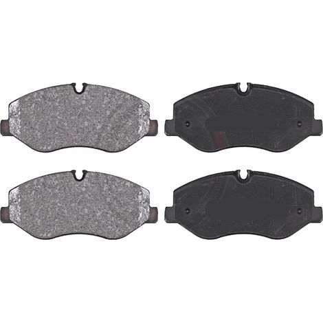 KIT PASTIGLIE FRENO ANTERIORI compatibile con MERCEDES-BENZ MARCO POLO CAMPER (W447) / PASTIGLIE FRENANTI AUTO OEM 35055 37553, / SOSTITUZIONE DIRETTA / BASSA POLVERE / SILENZIOSO (1/4)