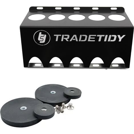 Tradetidy TT-STB Silicone Adhesive Caulk Mastic Tube Holder + Magnetic Mounting Kit