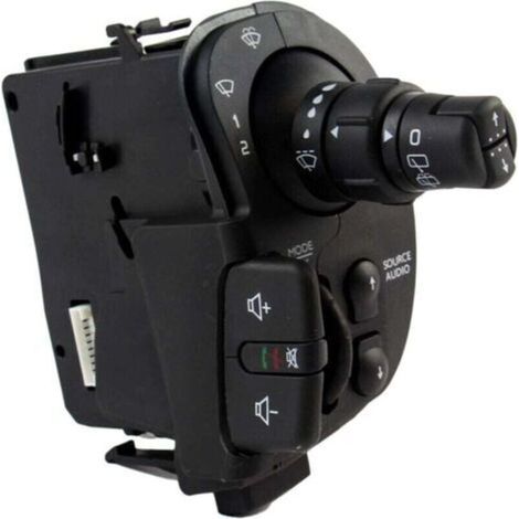 Kompatible Schaltereinheit für Clio 3, Kangoo 2 und Modus (2005–2012) – Scheibenwischersteuerung, Blinkersteuerung – Teilenummern: 8201590631, 7701068115, 7701068114, 7701057096 (1/4)