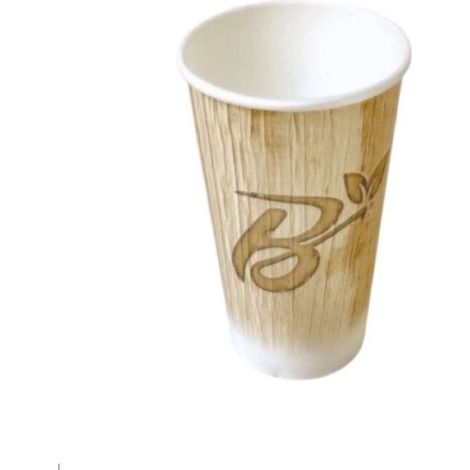 Verre jetable en Feuille de Palmier 410 ml - 100 pièces - Ecobioshopping