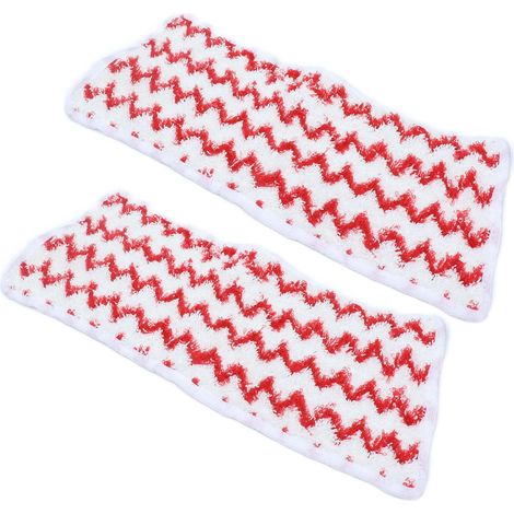 Lot de 2 lingettes de nettoyage en microfibre de rechange pour balai vapeur Vileda Steam XXL (1/5)