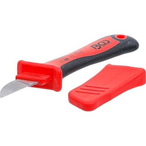 Couteau Électricien VDE Antidérapant - 29 x 8x3,3 cm - Sécurité et Confort d Usage - Acier, Pro - D-Work (1/5)