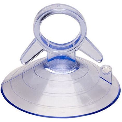 Csparkv – Packung mit 10 transparenten 45-mm-Saugnäpfen – Hochwertiges PVC – Starke Haftung auf glatten Oberflächen – Ideal für Sonnenblenden im Auto (1/5)