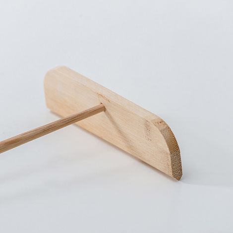 Tragbarer Pfannkuchenheber aus Bambus mit langem Griff und abwaschbar (1/5)