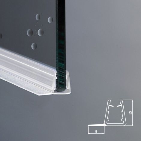Guarnizione Box Doccia Ricambio Verticale Vetro 6mm 8mm EC-8-404 (1/3)