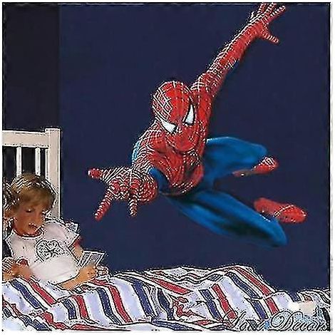 Grands stickers muraux Spiderman pour chambre d'enfant garçon. (1/5)