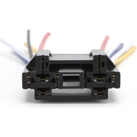 Prise double croix 40 A à dix trous et base, prise de relais modifiée pour alimentation par batterie CC (1/4)