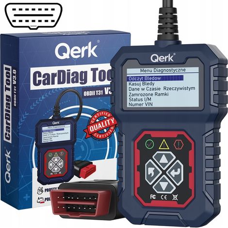 INTERFAZ DE DIAGNÓSTICO COMPROBADOR OBD2 ESCÁNER MEJORADO EN LENGUAJE POLACO MENÚ PL (1/5)