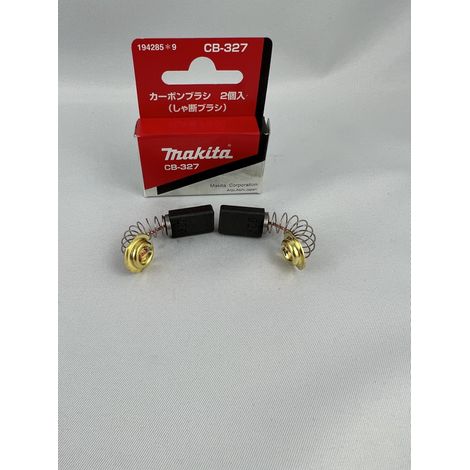 Makita 194285-9 MAKITA 194285-9 Spazzola di carbone di ricambio CB 327 / CB 304 / CB 323 - Nero (2 pezzi)