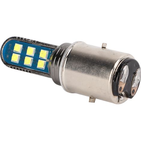 Projecteur Moto BA20D 12LED Double Claw, Ampoule LED pour Scooter et Véhicule Électrique, Feu Avant Puissant (1/5)