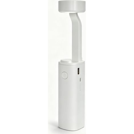 Lampe LED Pliable Blanche 3W – Température 4500K, Rechargeable et Portable, Design Minimaliste et Léger, Idéale pour Étude et Voyage (1/3)