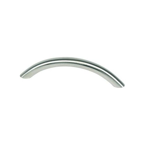 Poignée fil courbe ø10 x 128 mm design mat inox brossé - dm009.in.10.128.5