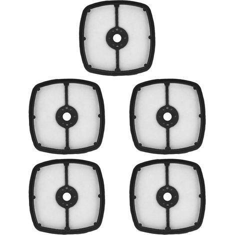 Lot de 5 filtres à air Standard pour Tondeuse à Gazon, Filtre à Particules d'air pour Tondeuse/souffleur, adapté pour ES250 HC2400 PB200 SRM231 EDR260 PE200 PB250 PPT265 (1/5)