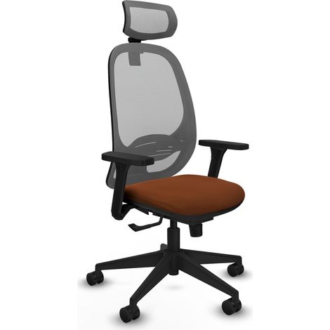 Bürostuhl piqueras y crespo Cilanco braun Mesh Kunstleder (1/2)