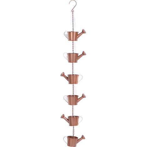 Carillon à Vent Bouilloire Décoratif en Métal pour Jardin, Balcon ou Terrasse (1/5)
