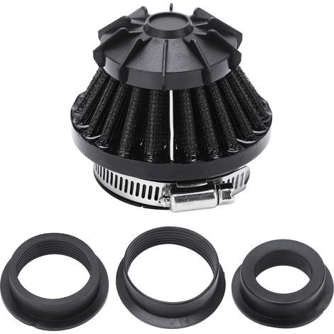 Bnineteenteam 4 in 1 Engine Intake Filter, Air Filter 35mm 42mm 48mm 50mm Air Intake Diameter for Pit Bike (BLACK).