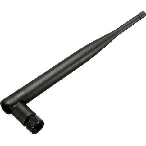 2.4GHz 5DBI Antenne Booster WIFI Omnidirectionnel RP-SMA WLAN Pour Modem Routeur