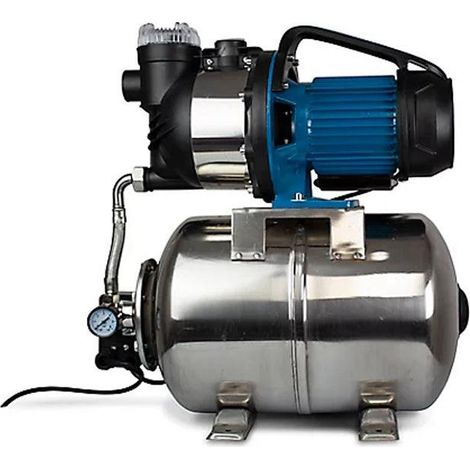 Pompa in acciaio inox Hyundai HBP1300 1300W 24L portata 4600L/h