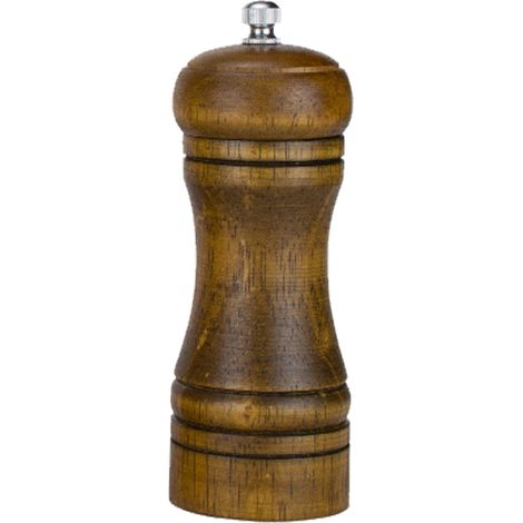 1 Moulin à sel et poivre, bois de chêne, broyeur céramique réglable, acier inoxydable, pour cuisine (1/5)