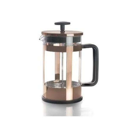 CAFETERA FRANCESA COPPER 6 TAZAS -  LACOR