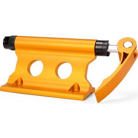 – Support de fixation de fourche de vélo pour roue avant – 2 pièces – Alliage d'aluminium – Installation rapide sur surfaces solides (1/4)