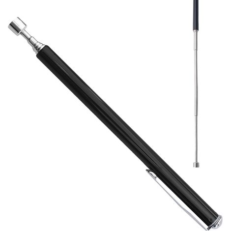 1 Stück Teleskopmagnet, Magnetstab, Magnetaufnahme, Edelstahl-Teleskopmagnet, Teleskop-Magnetstab, Teleskop-Magnetaufnahmewerkzeug, bis zu 62 cm (1/5)