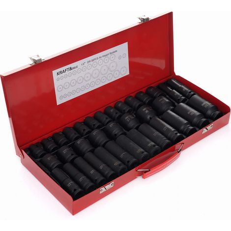 DOUILLES À IMPACT 1/2" 35 PIÈCES KD11756