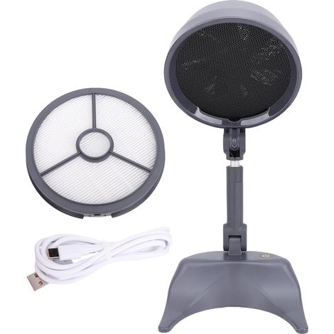 Hotte aspirante portable, pliable et réglable à 3 vitesses  extracteur d'air de bureau avec filtre amovible pour barbecues d'intérieur. (1/5)
