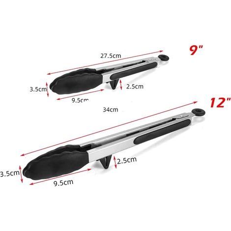 Küchenzange/Grillzange. Set mit 2 Zangen (23 cm und 30,5 cm) (1/4)
