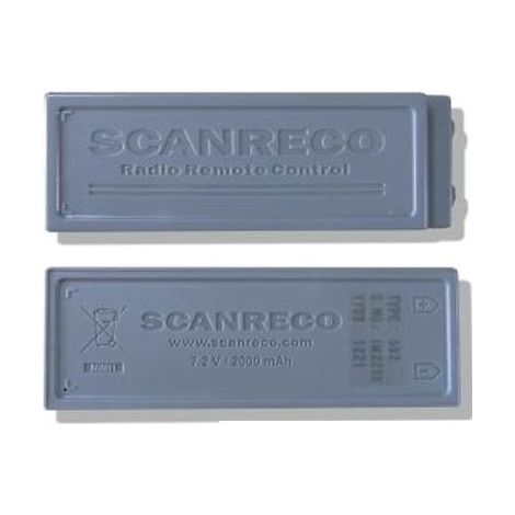 AKKU SCANRECO 592 7,2 V - 2000 mAh