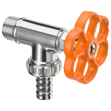 Rubinetto Laterale per Fontana da Giardino Stile Idrante Belfer RUB/014 Arancione (1/2)