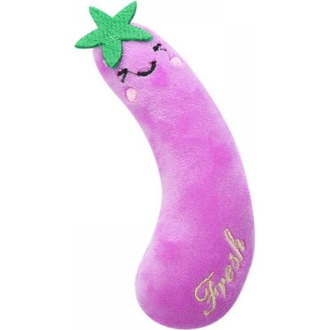 Jouet En Peluche Pour Chat - Avec Herbe À Chat - Doux Et Rembourré En Coton PP - 12 Cm (1/5)