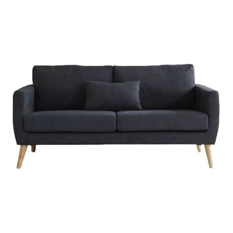 Canapé "Mora" Style scandinave Gris Foncé (1/3)