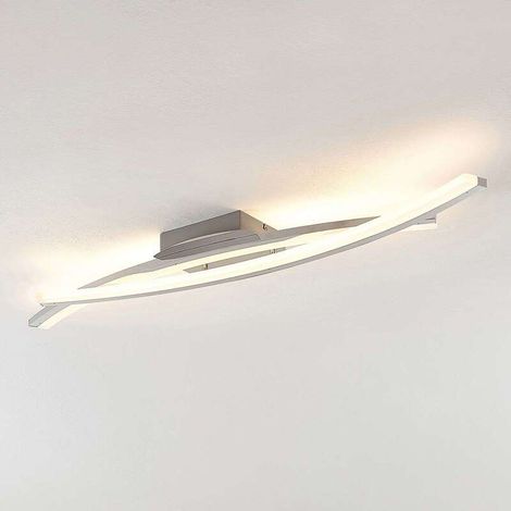 [GEBRAUCHT] B-Ware Lindby Elarit LED Ceiling Light, Chrome-plated (1/2)