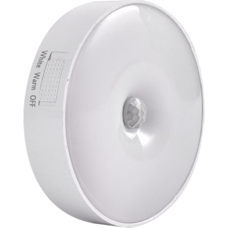 1 Veilleuse LED, détecteur de mouvement, rechargeable USB, lumière chaude, intérieur, placard, couloir, escalier (1/5)