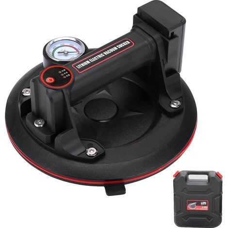 Ventosa eléctrica de alta resistencia, capacidad de carga de 200 kg, 1 unidad, 1 batería. (1/2)