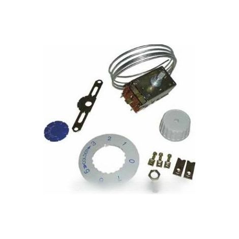 Whirlpool – Thermostat universel pour réfrigérateur 2 portes – Compatible avec modèles divers – Pièce détachée de qualité – Installation facile