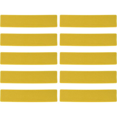 Kit de Marquage de Lignes Polyvalent pour Terrains de Tennis, Pickleball et Basketball - Marqueur de Lignes Sportives Jaune (1/5)