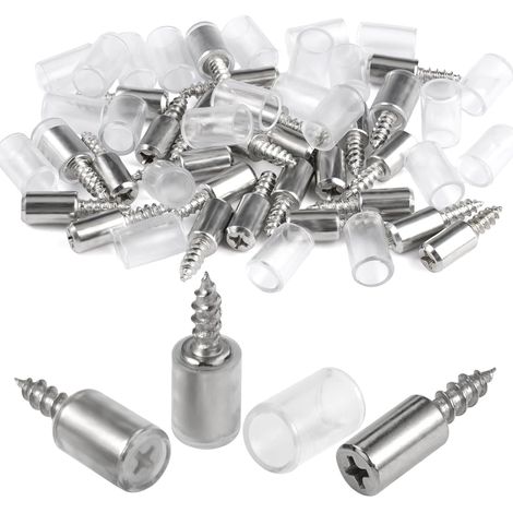 80 Pièces Taquet Etagere ø 7,5 mm, Support étagère Bureau de Bureau (1/5)