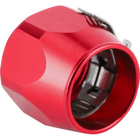Collier de finition pour tuyau de carburant/huile/diesel/gaz/air/eau, raccord de finition 10AN en alliage d'aluminium rouge (1/5)