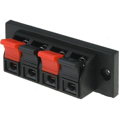 Bornier stereo compatible avec haut-parleur - 4 poles - 70x3.5mm