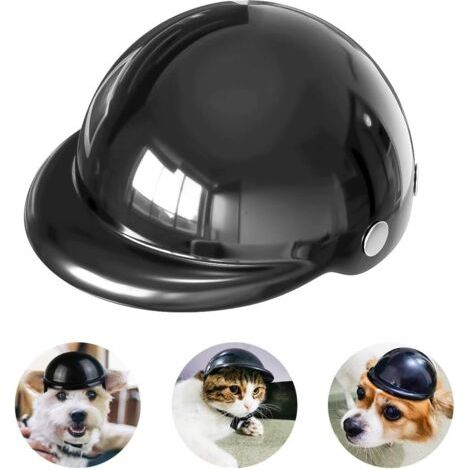 S-Dog Helm, Motorradhelm für Haustiere, Sicherheitskappe für Hunde und Katzen, Fahrradhelm für Motorräder, Hundemütze für Fahrräder, kleine Größe