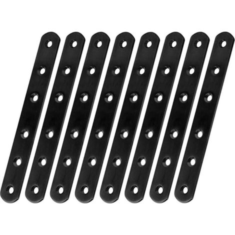 10 Pièces Equerre Fixation 90 Degrés à Angle Droit Patte D'assemblage,Support d'angle en L FormeFixation Équerre (20 157 3mm)